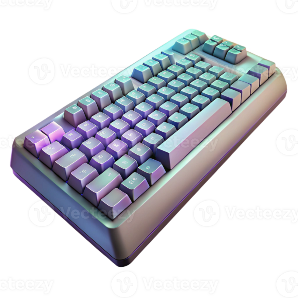 wonderful classic Gaming Keyboard with Anti-ghosting Technology Transparent Background png