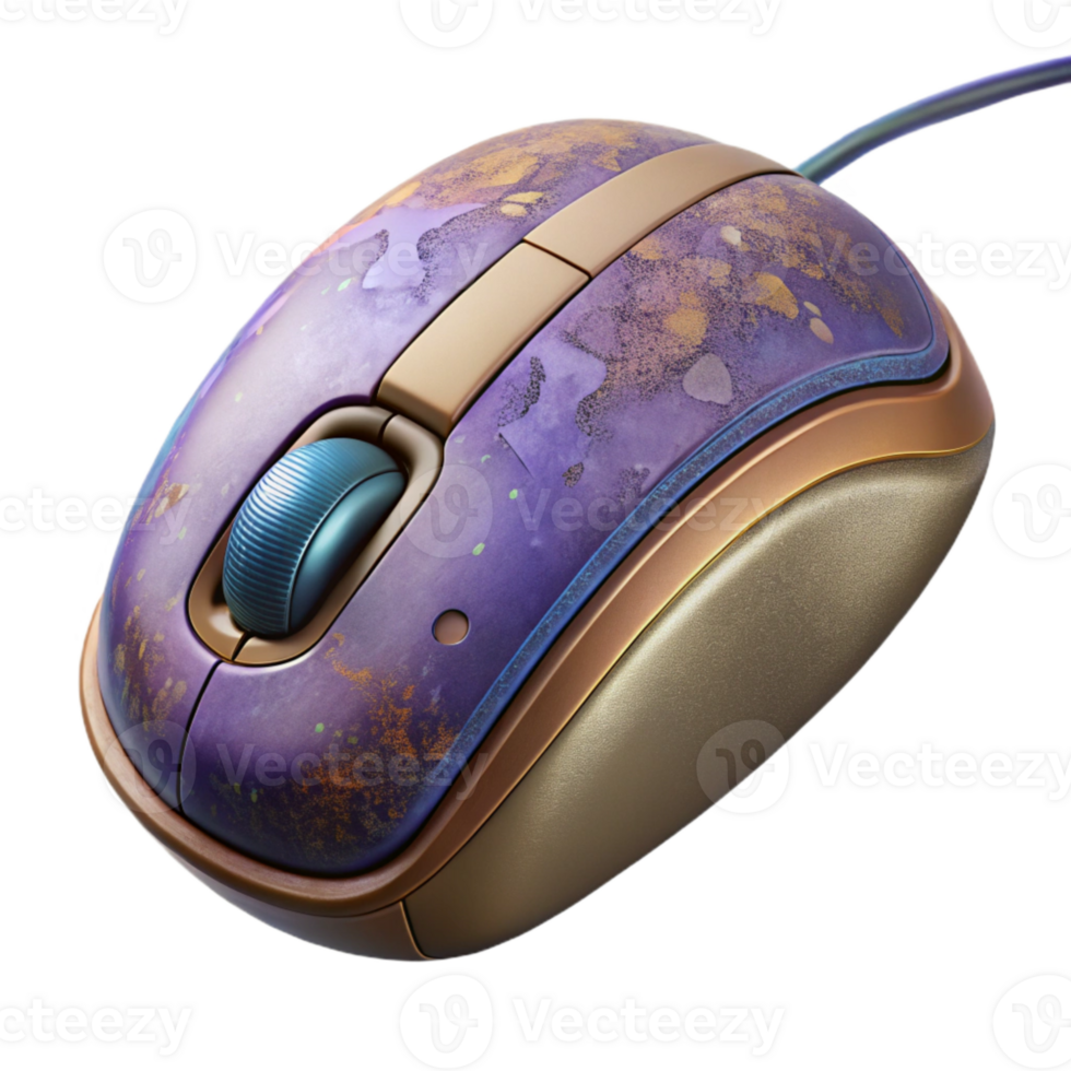 magnificent abstract Gaming Mouse with Adjustable Dpi Isolated Element high quality png