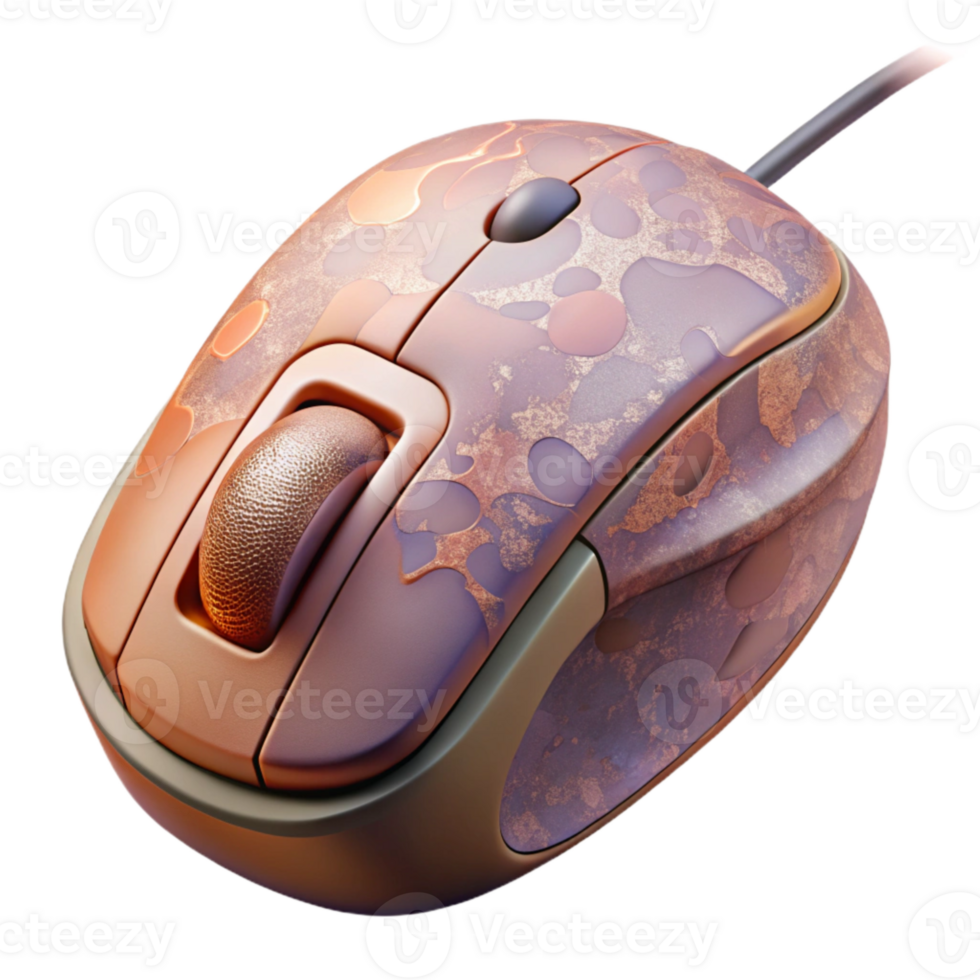 impressive contemporary Gaming Mouse with Adjustable Dpi Isolated Element png