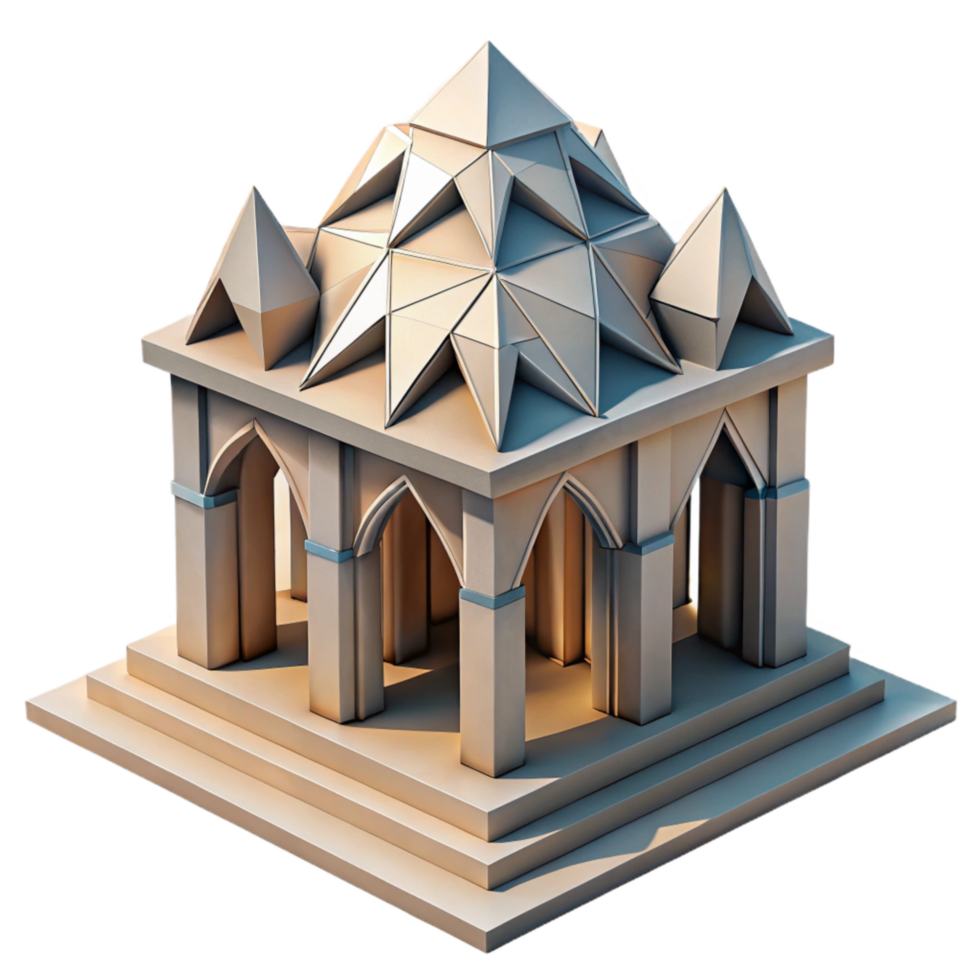 stunning abstract Geometric Building Design Abstract Pattern Cutout png