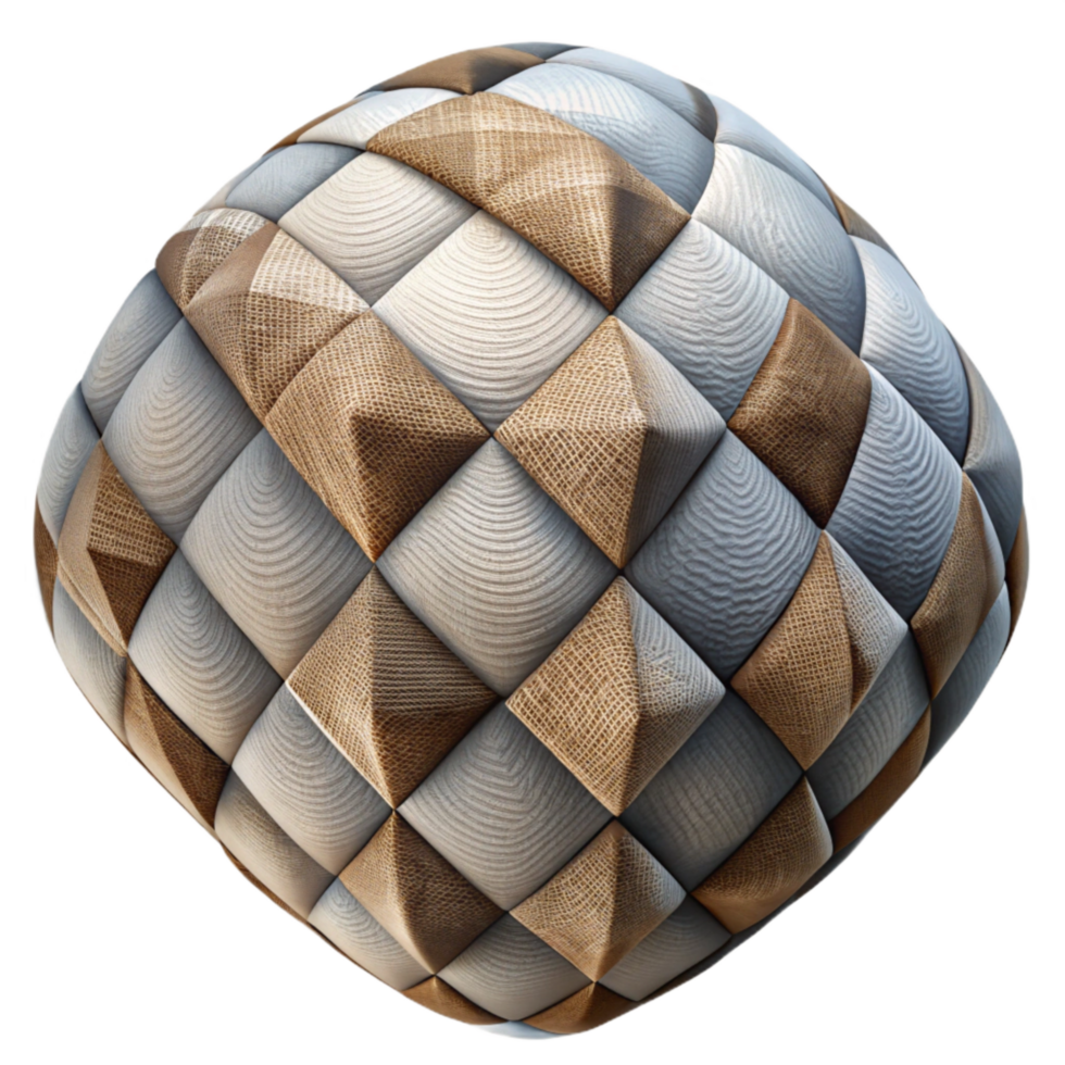 stunning vintage Geometric Pattern Fabric Texture Transparent Element detailed png