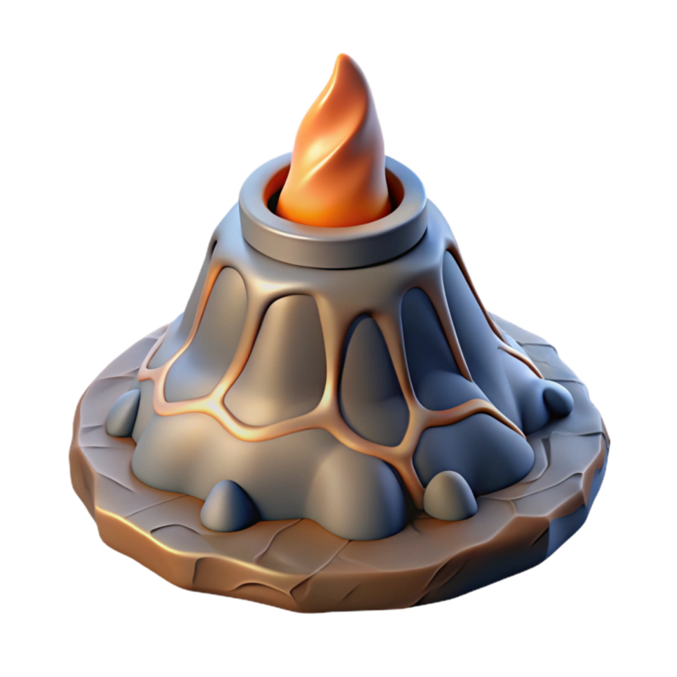wonderful minimalist Geothermal Vent Close Up Isolated on Transparent Background original png
