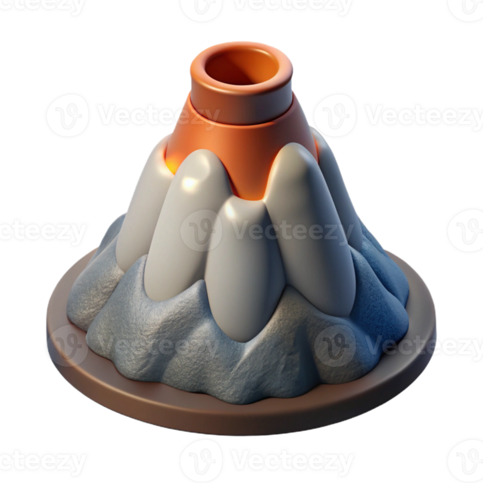 wonderful modern Geothermal Vent Close Up Isolated on Transparent Background png