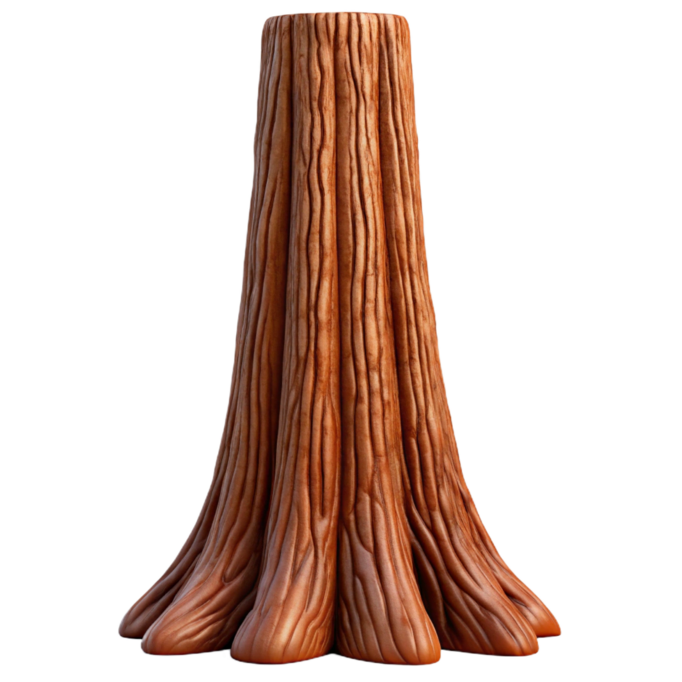 magnificent minimalist Giant Sequoia Tree Redwood Bark Texture Transparent png