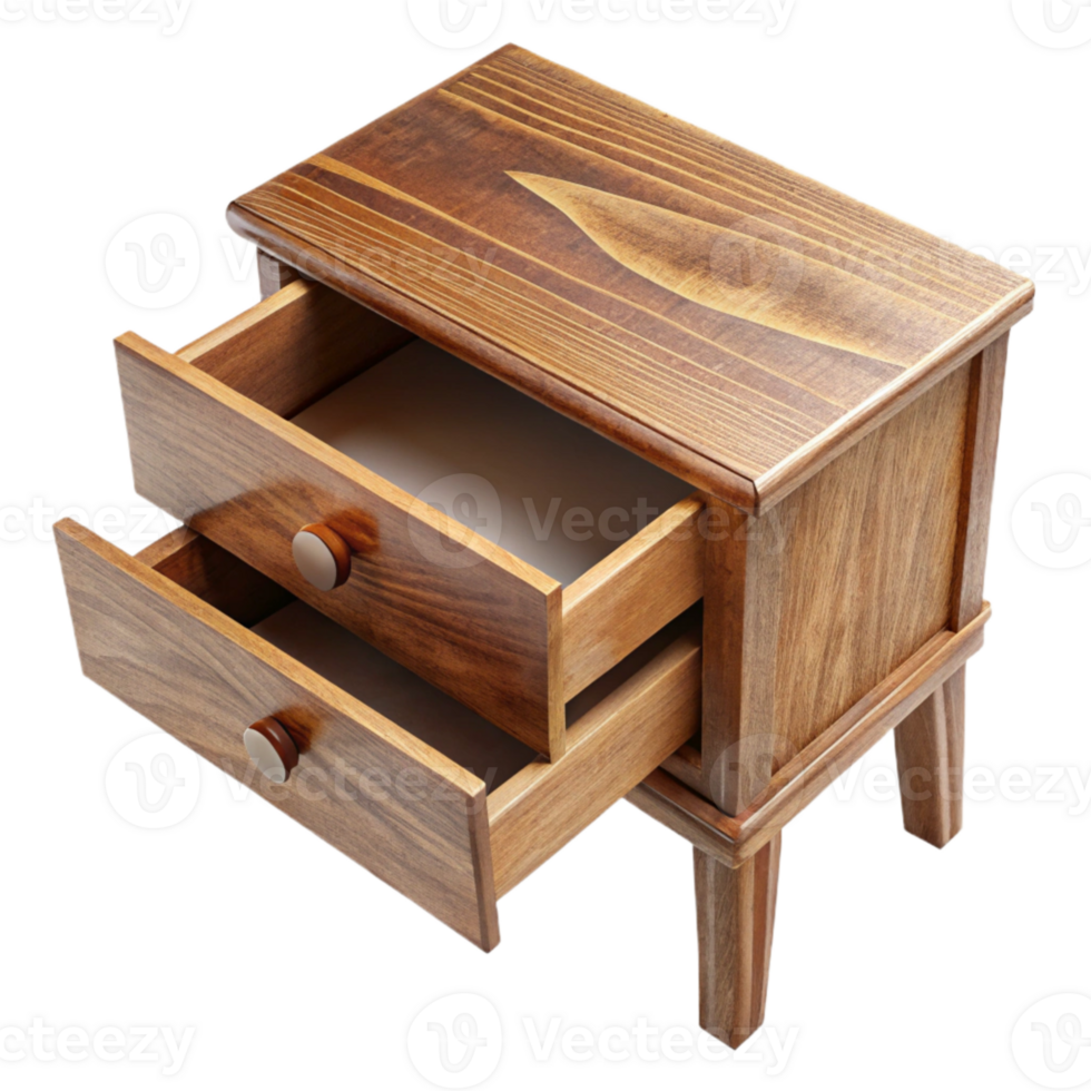 magnificent rustic Wooden Desk Drawer Open Top View Cutout exclusive png