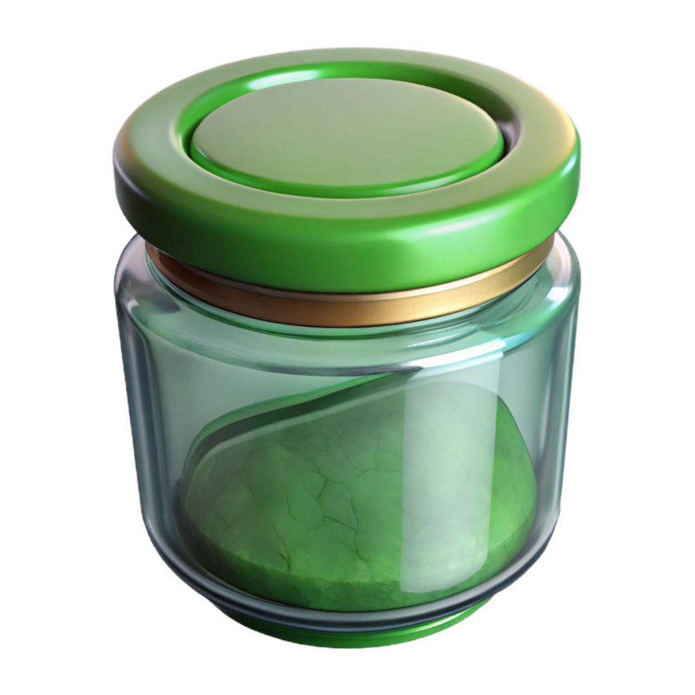 vibrant modern Glass Food Storage Containers Set Isolated Cutout premium png