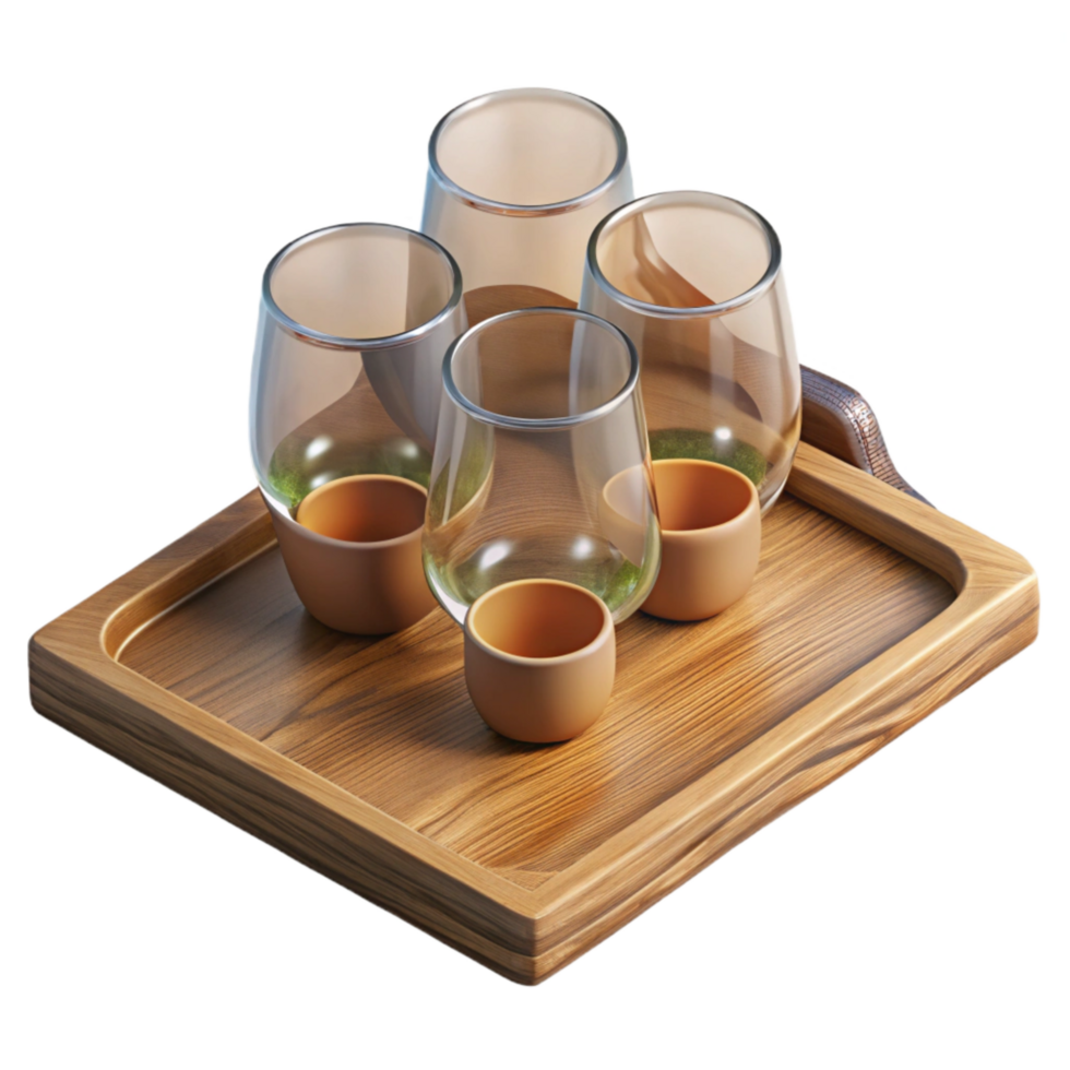 extraordinary abstract Wooden Serving Tray with Cutlery Cutout genuine png