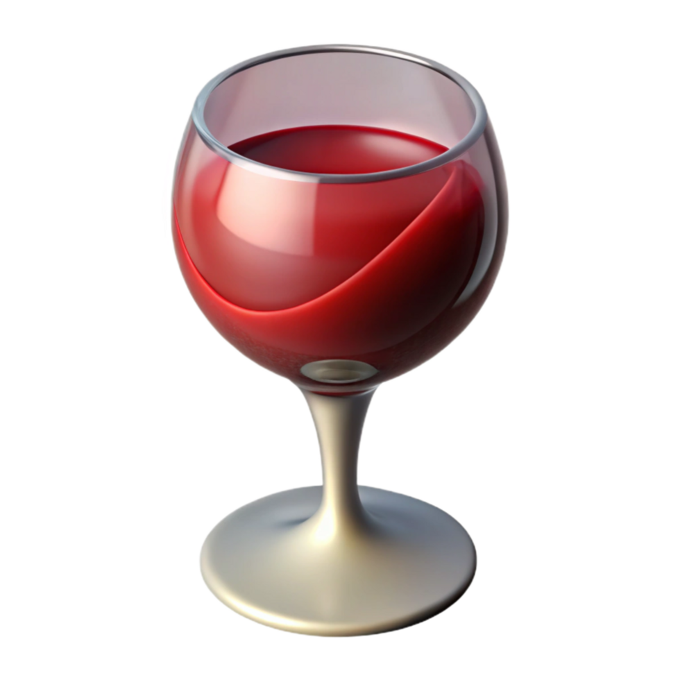 extraordinary abstract Glass of Red Wine Close Up Cutout professional png