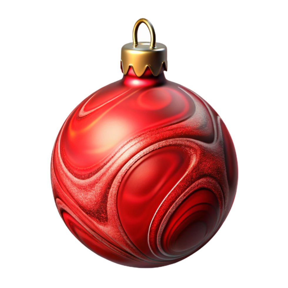 stunning minimalist Glass Ornament Decorative Design Cutout with Red Tint premium png