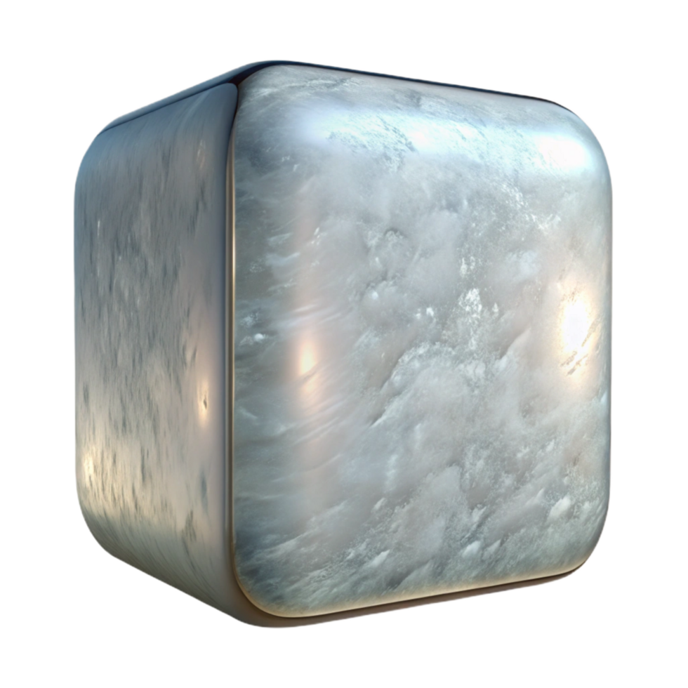 vibrant modern Glass Panel Texture Frosted Finish Isolated exclusive png
