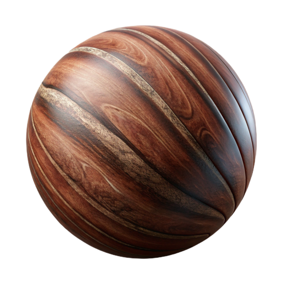 beautiful rustic Wood Stain Dark Walnut Isolated professional png