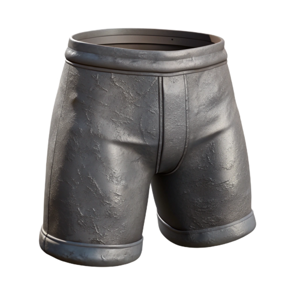 extraordinary artistic Workout Shorts Gray Isolated Transparent Background high quality png