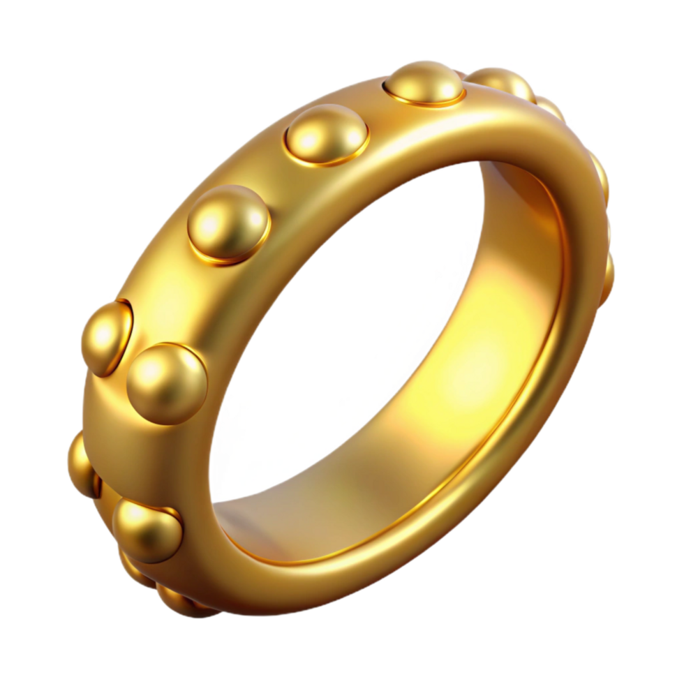 elegant artistic Gold Bracelet Isolated Element professional png