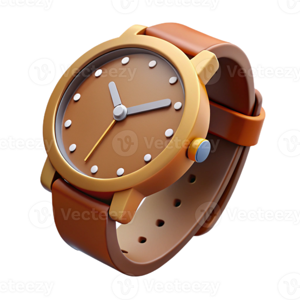 stunning creative Wristwatch Classic Design Side View Cutout high quality png
