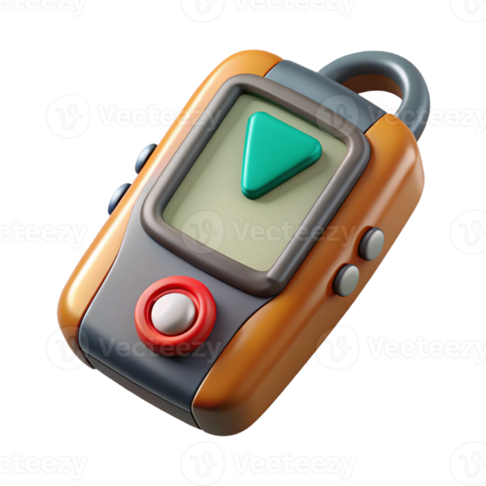 vibrant rustic Gps Device Handheld Isolated genuine png