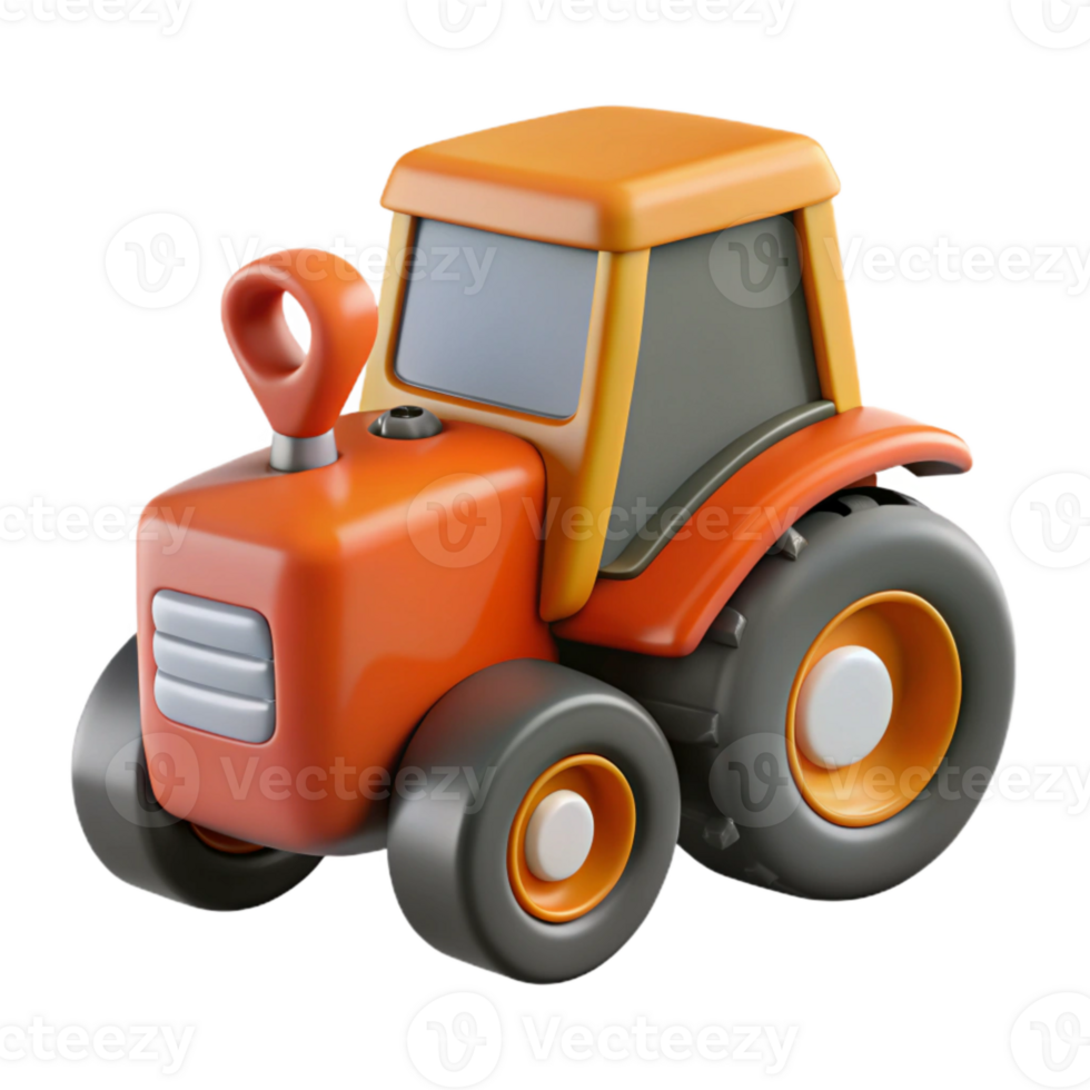 dramatic traditional Gps Tracking Device on Tractor Transparent Background detailed png