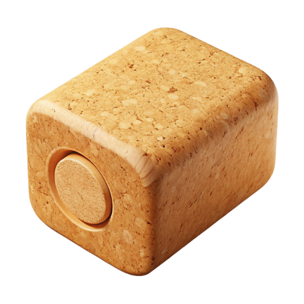 vibrant classic Yoga Block Cork Natural Isolated Element high quality png