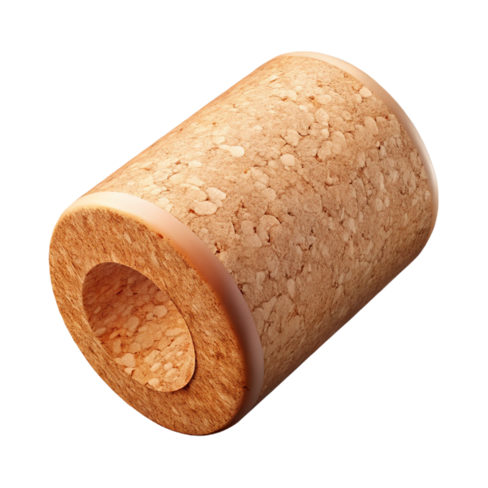 wonderful abstract Yoga Block Cork Texture Isolated Cutout high quality png