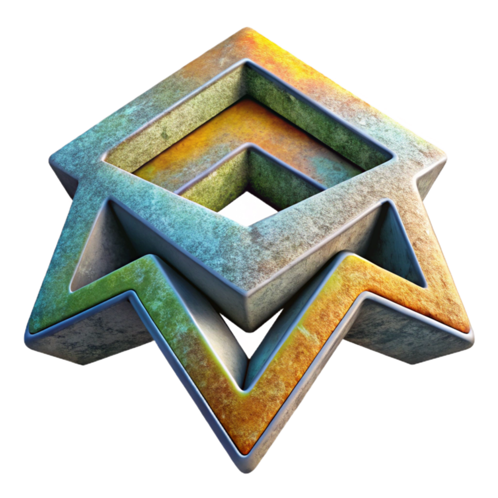 stunning abstract Graffiti Symbol Cutout Abstract Icon exclusive png