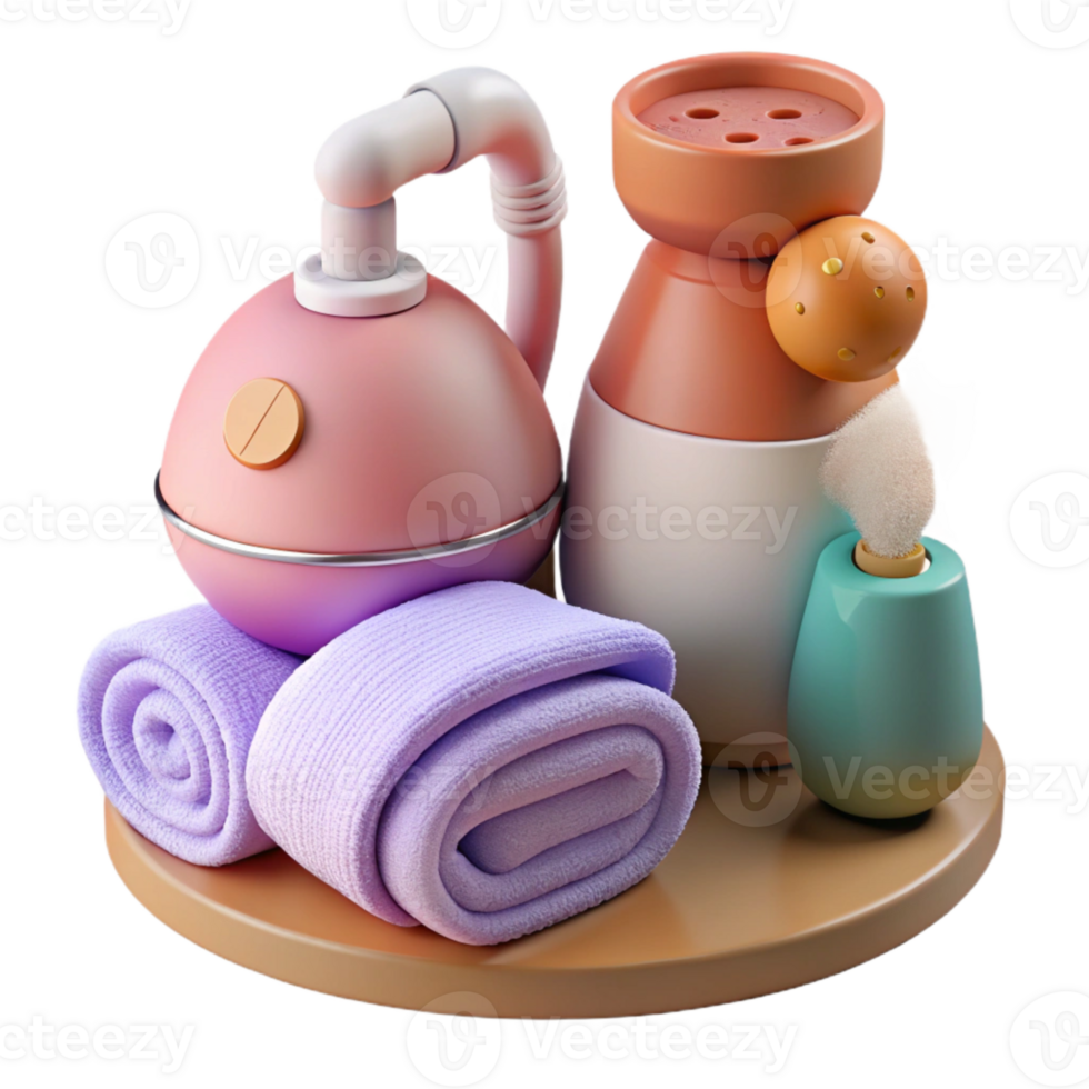 stunning vintage Yoga Mat and Cushion Rolled Up Top View Isolated genuine png