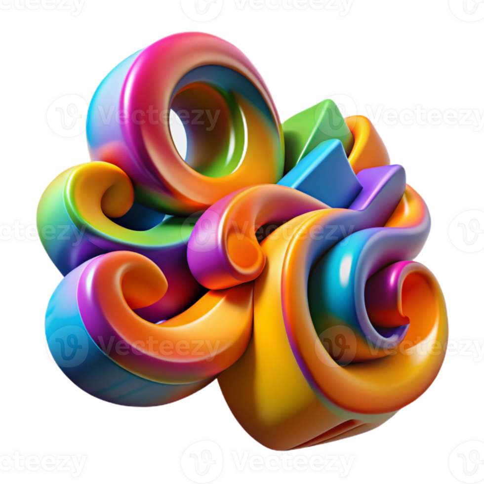 serene creative Graffiti Word Art Colorful Abstract Isolated png
