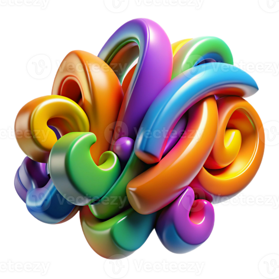 impressive abstract Graffiti Word Art Colorful Abstract Isolated high resolution png