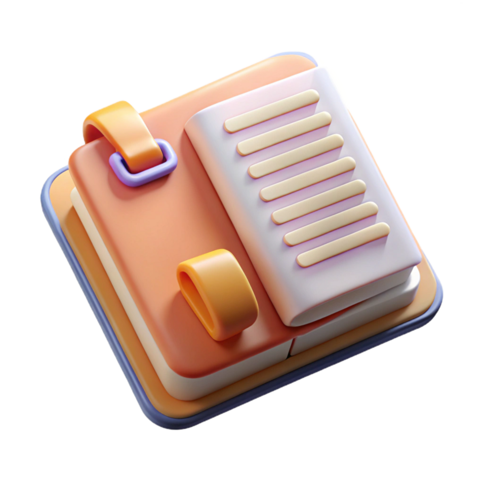 serene rustic Gratitude Journal Icon Open Notebook Transparent Background high quality png
