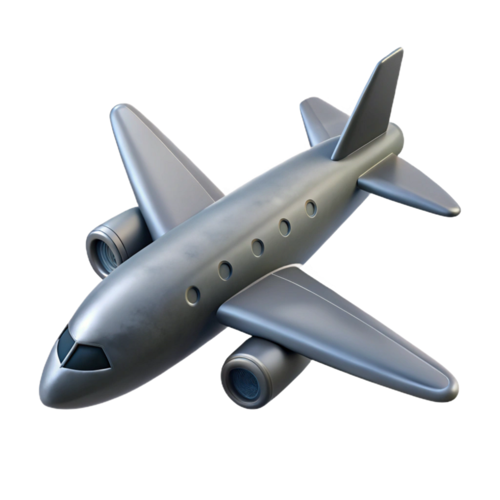 elegant abstract Gray Airplane Taking Off Transparent Cutout png
