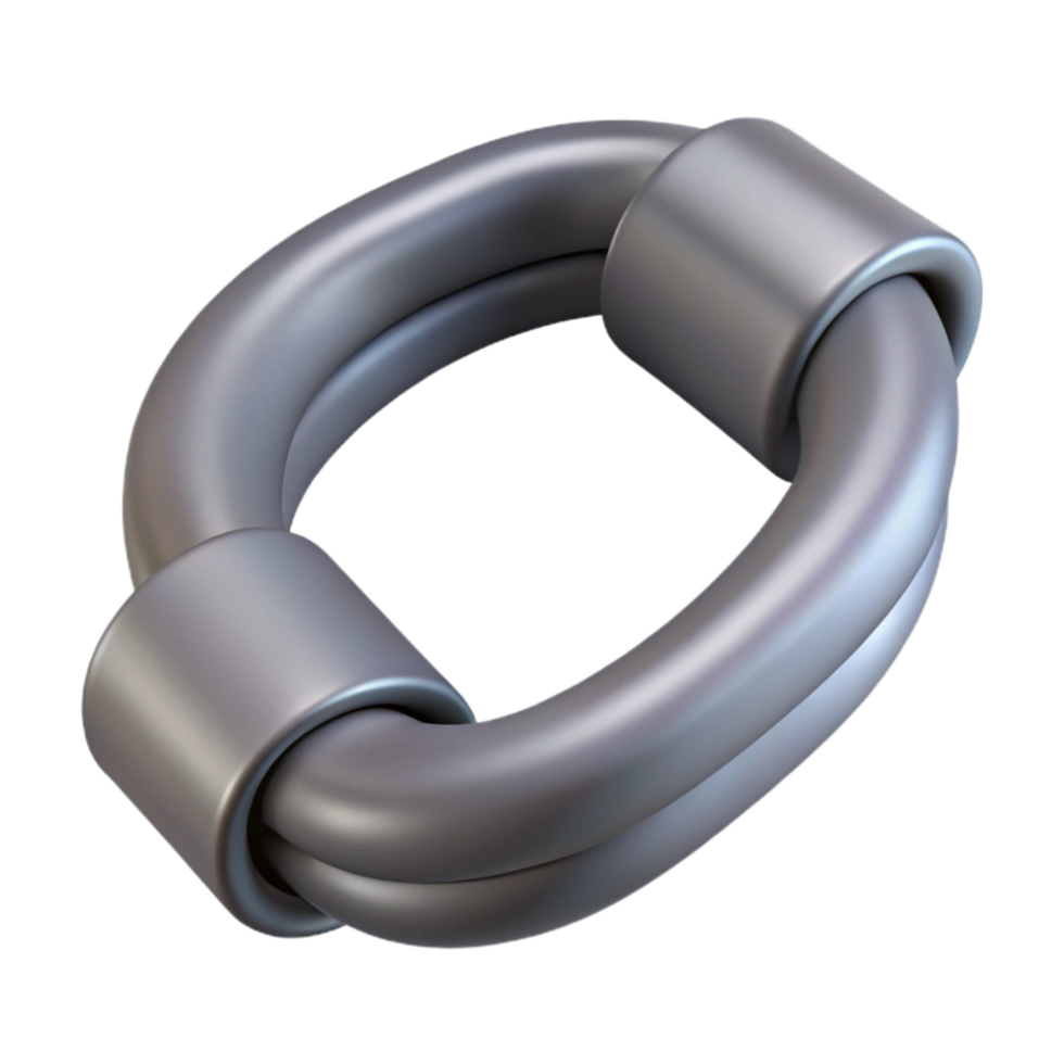 vibrant vintage Gray Resistance Band Stretched Isolated high quality png