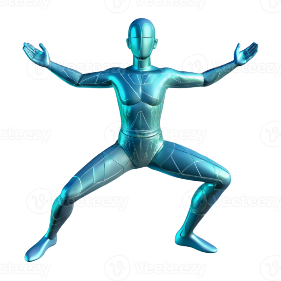 wonderful contemporary Yoga Pose Warrior Ii Transparent Isolated high quality png