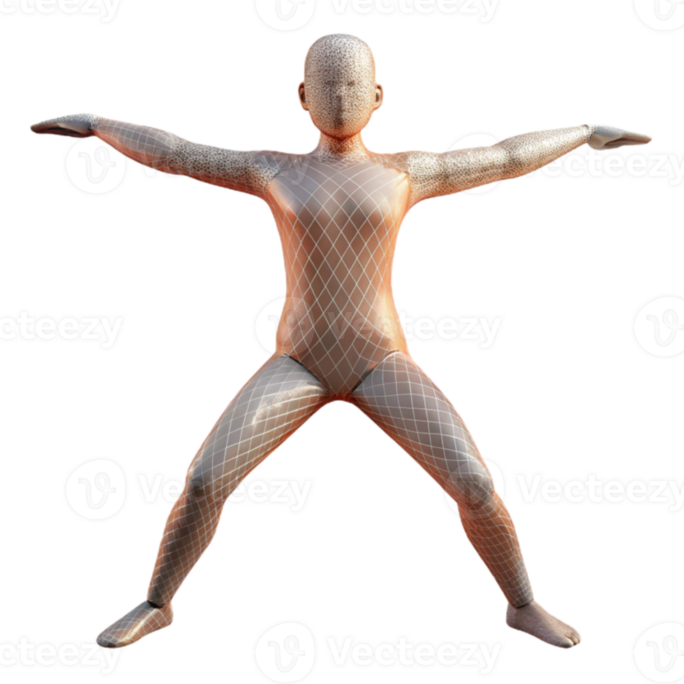 wonderful artistic Yoga Pose Warrior Ii Transparent Isolated original png