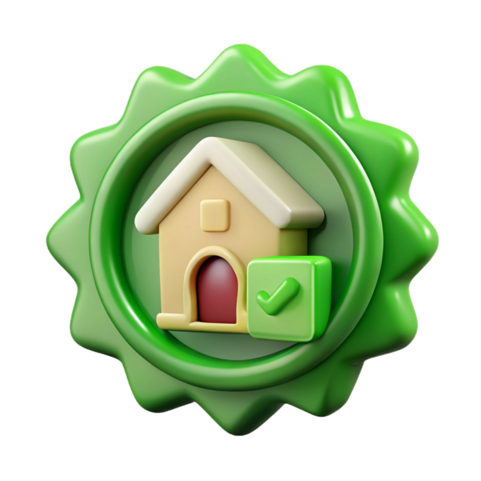 wonderful classic Green Building Certification Icon Cutout png