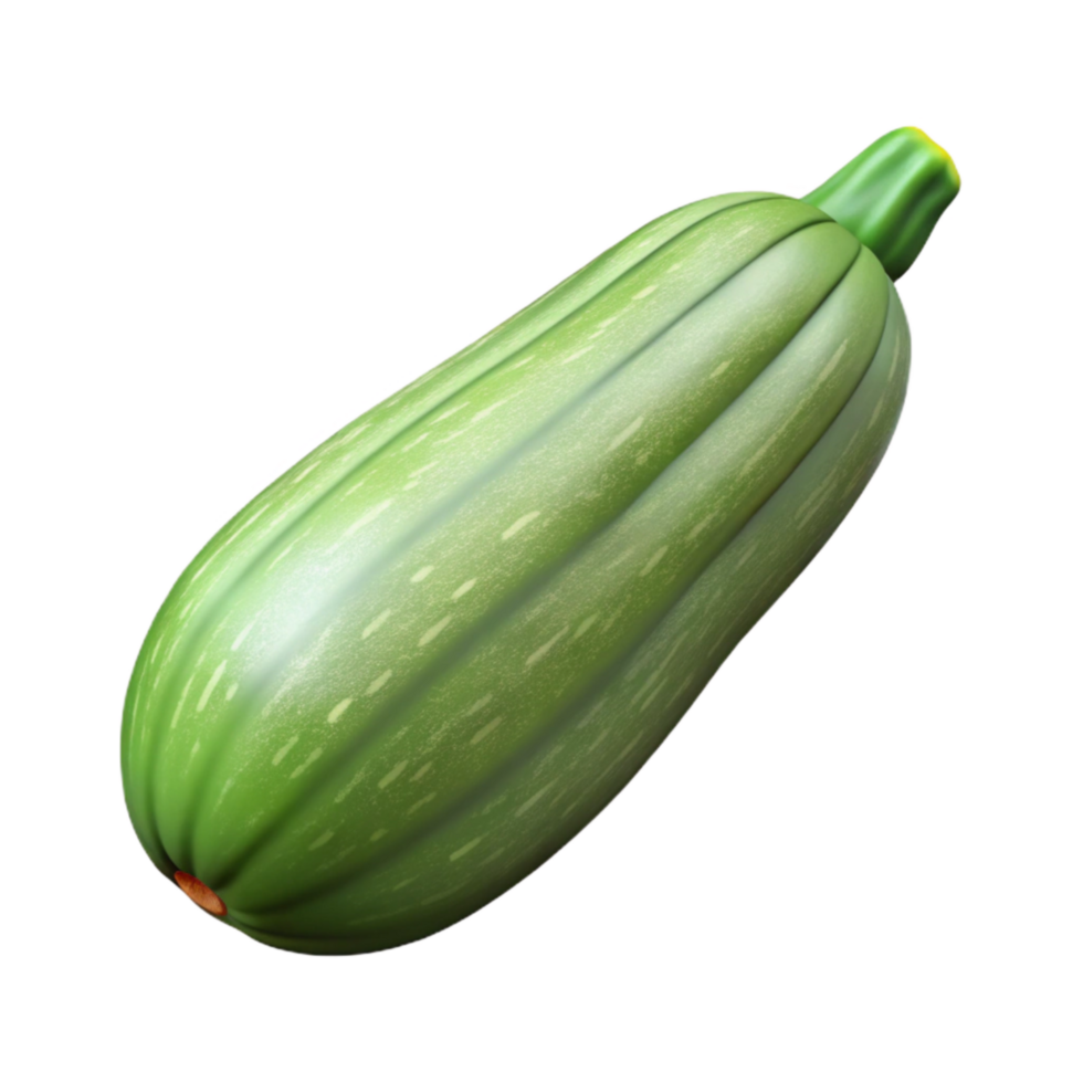 elegant modern Zucchini Transparent Background high resolution png