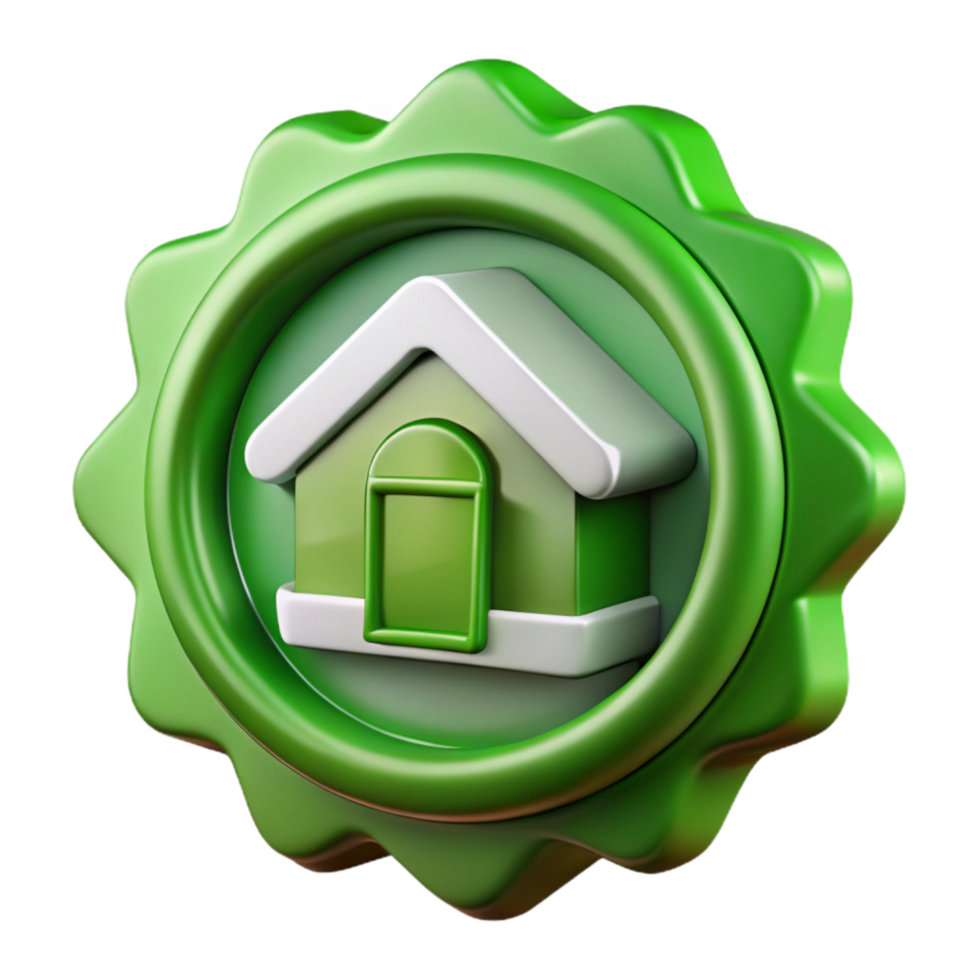 Green Building Certification Logo Cutout png