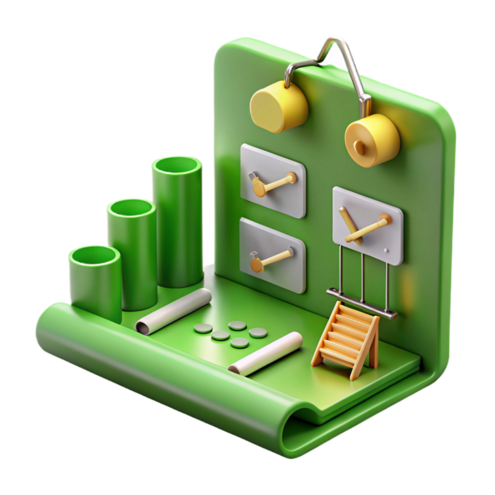 wonderful abstract Green Building Construction Process Chart Transparent Background exclusive png