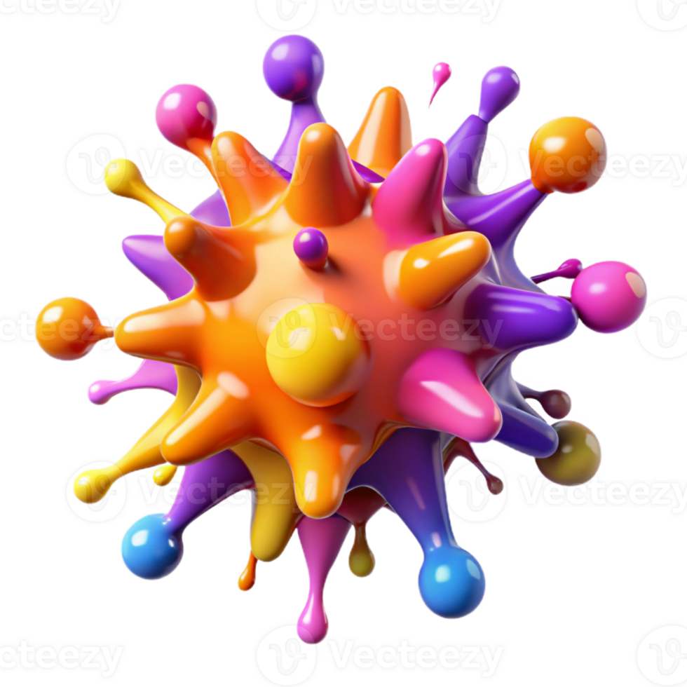 extraordinary contemporary A chaotic explosion of paint splatters, brightly colored and dynamically lit, action painting style exclusive png