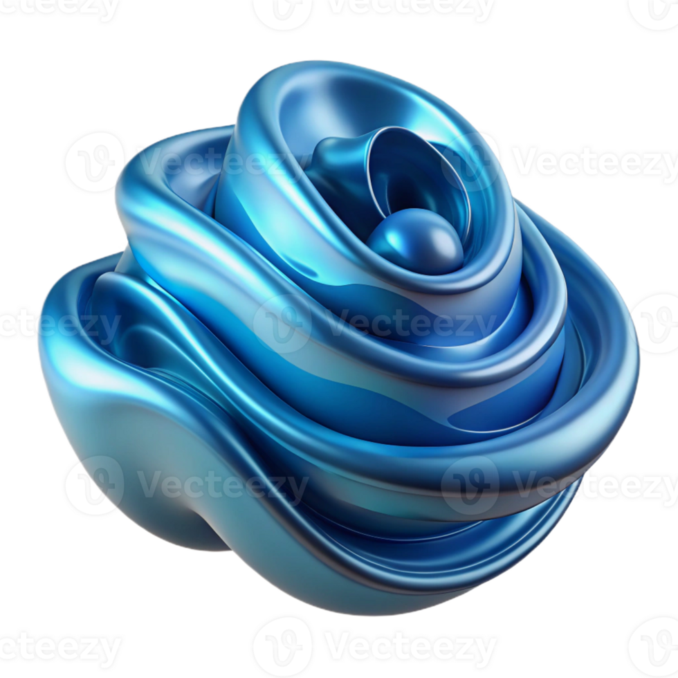 beautiful abstract An abstract representation of water, depicted through flowing lines and reflective surfaces, fluid art style high resolution png