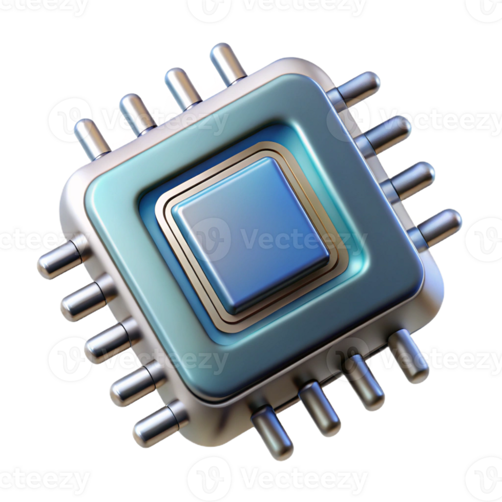 dramatic classic A close-up of a microchip, intricate circuitry visible, metallic textures, macro photography style exclusive png