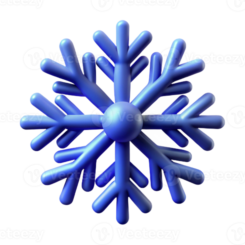 dramatic modern A single, perfect snowflake falling against a dark blue background, illuminated by a soft, directional light, in a macro photography style detailed png