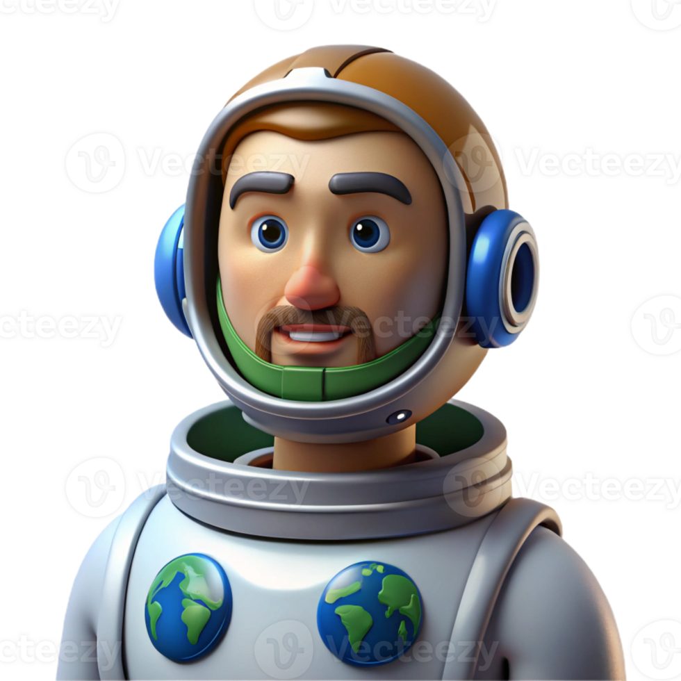 extraordinary abstract A portrait of a pensive astronaut gazing at Earth, rim lighting, photorealistic style professional png