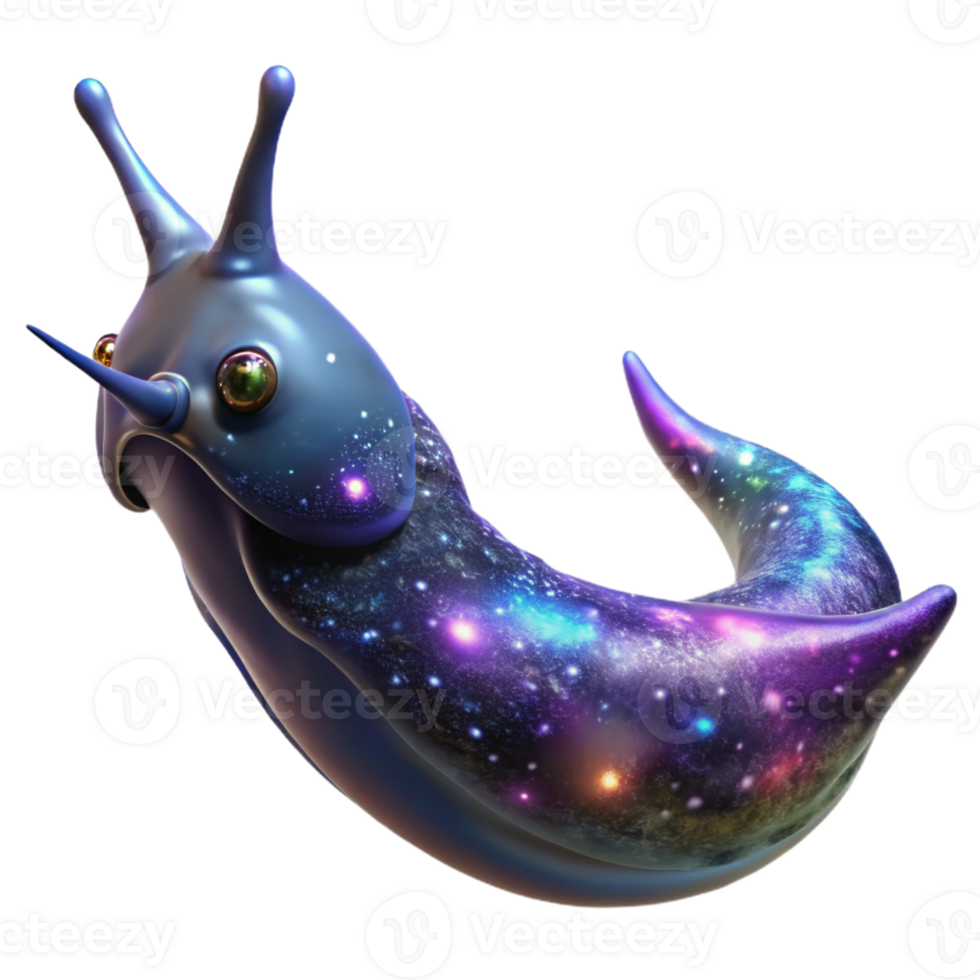 elegant traditional A colossal, bioluminescent space slug drifting through a nebula, iridescent scales catching the light of distant stars, cosmic horror style, ethereal lighting exclusive png