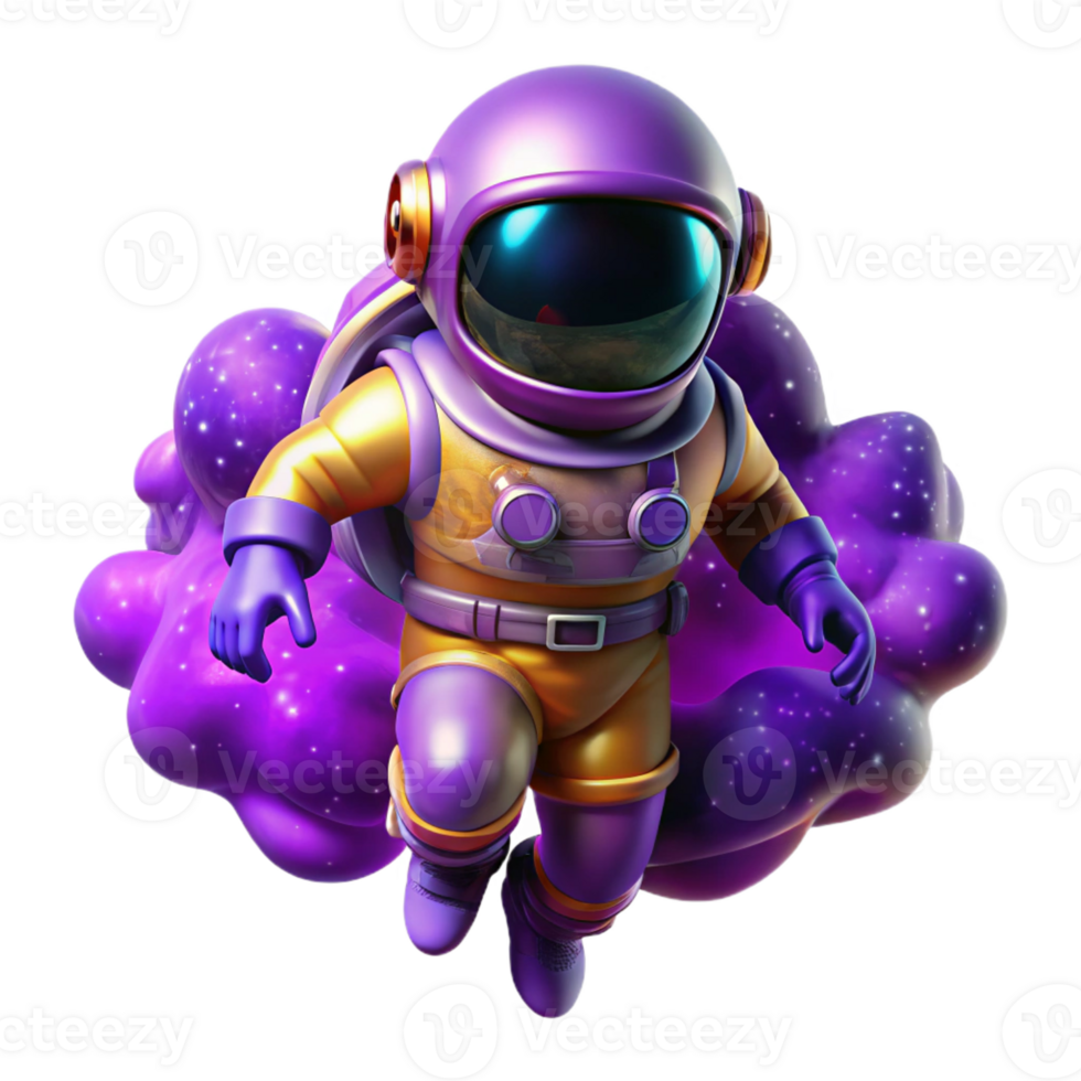 dramatic rustic A Lone Astronaut Clad in a Bioluminescent S original png