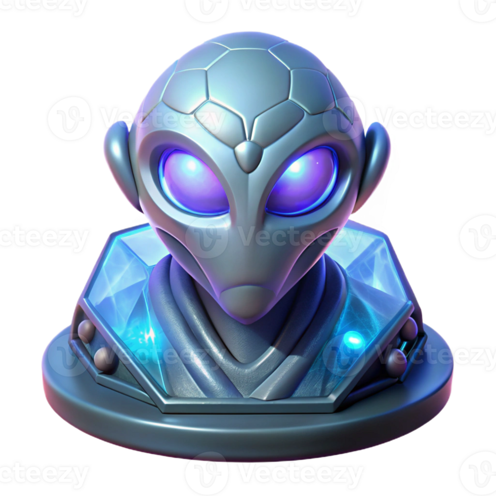 magnificent contemporary Alien Artifact Glowing with an Otherworldl exclusive png