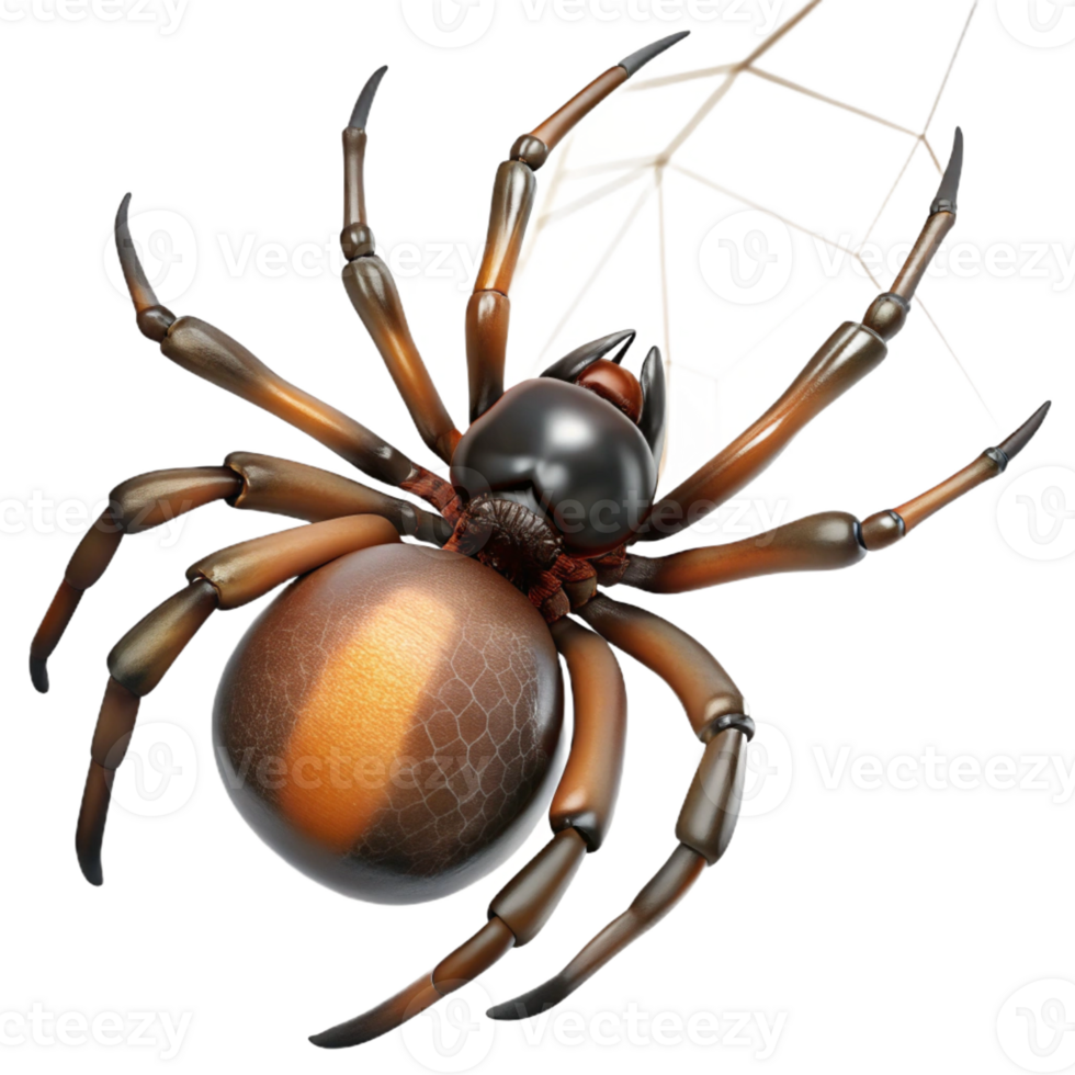 magnificent contemporary A Close Up of a Spider Spinning a Web Macro exclusive png