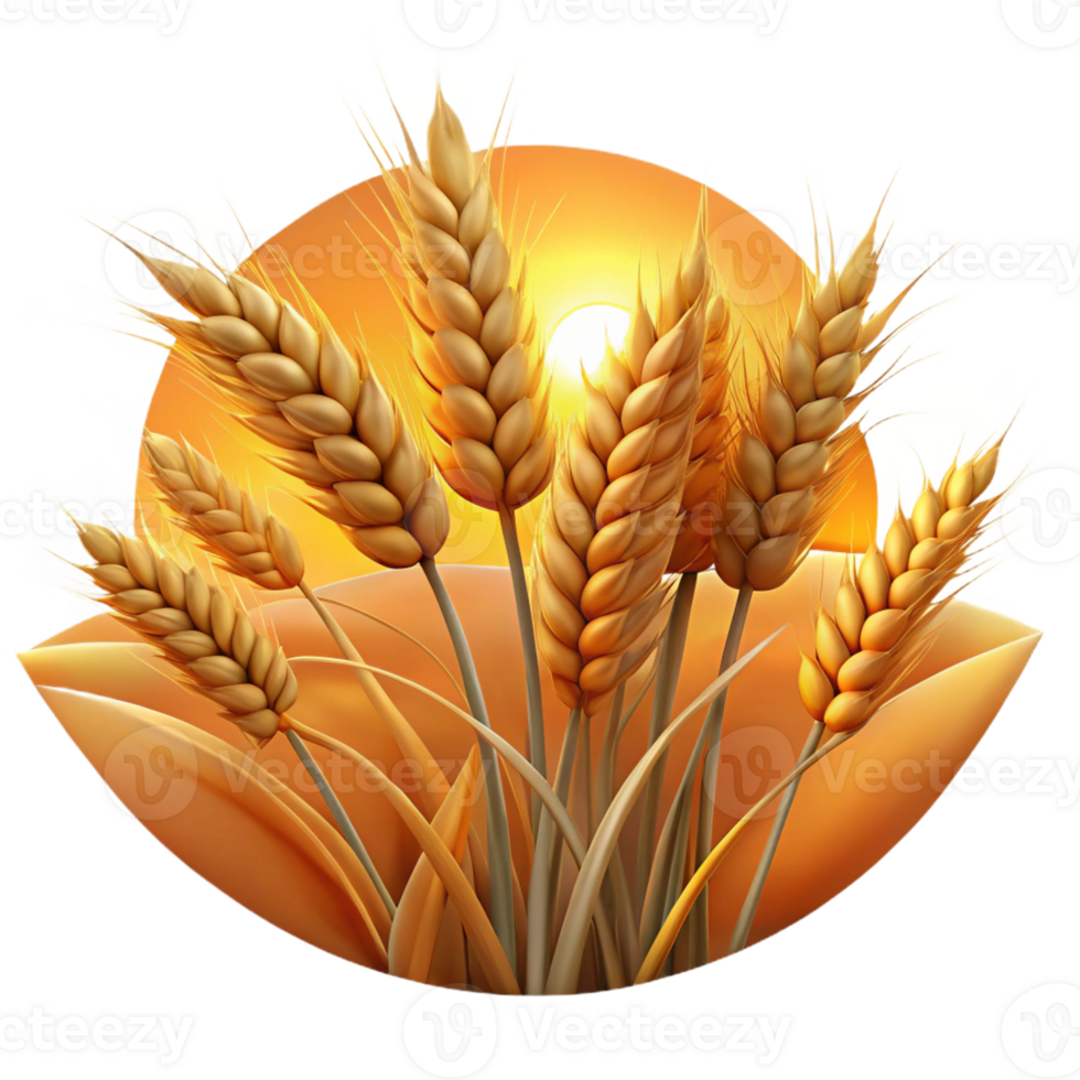 stunning rustic A Field of Ripe Wheat Swaying in the Wind genuine png