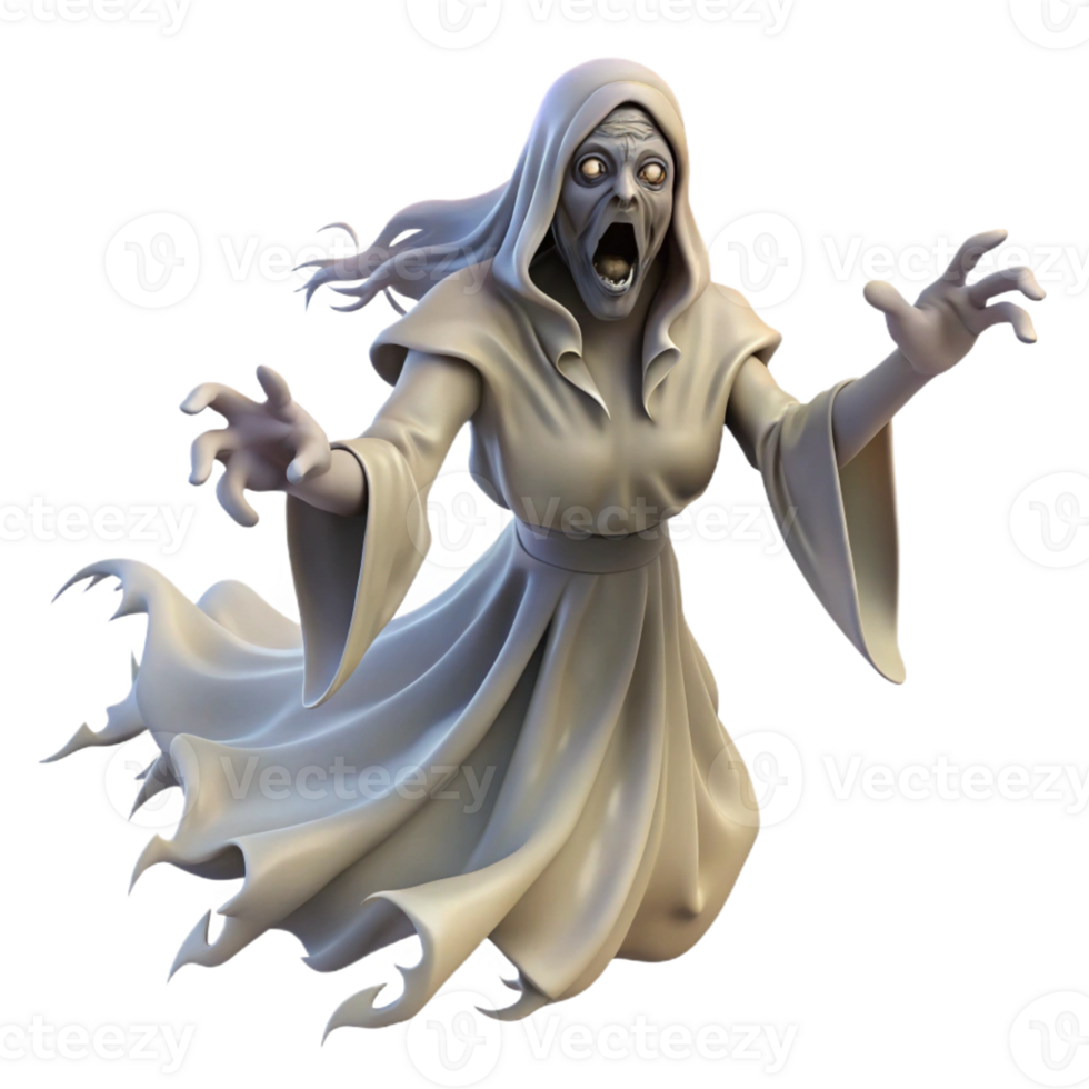 beautiful creative A Banshee Wailing in the Wind Tattered Cl high quality png