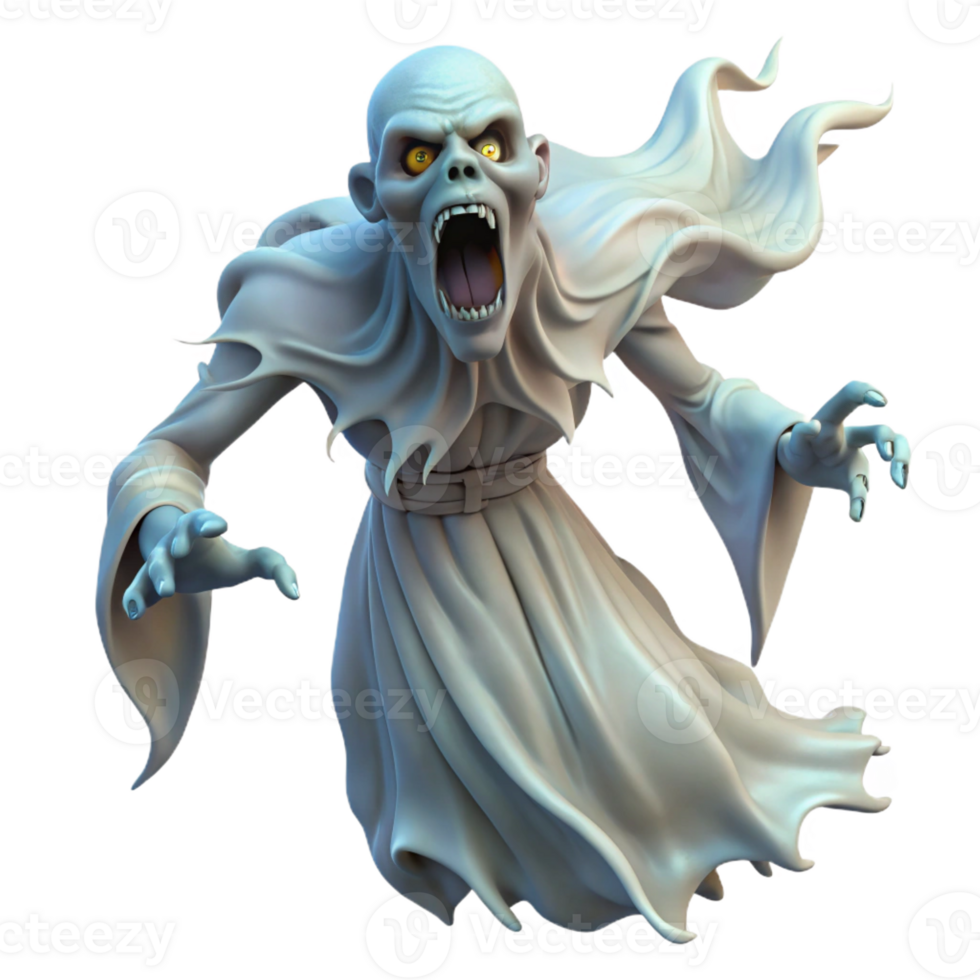 serene modern A Banshee Wailing in the Wind Tattered Cl professional png