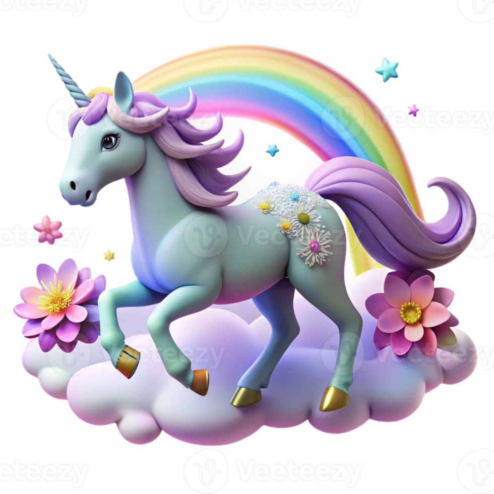 extraordinary abstract A Spectral Unicorn with a Coat of Pure Star exclusive png