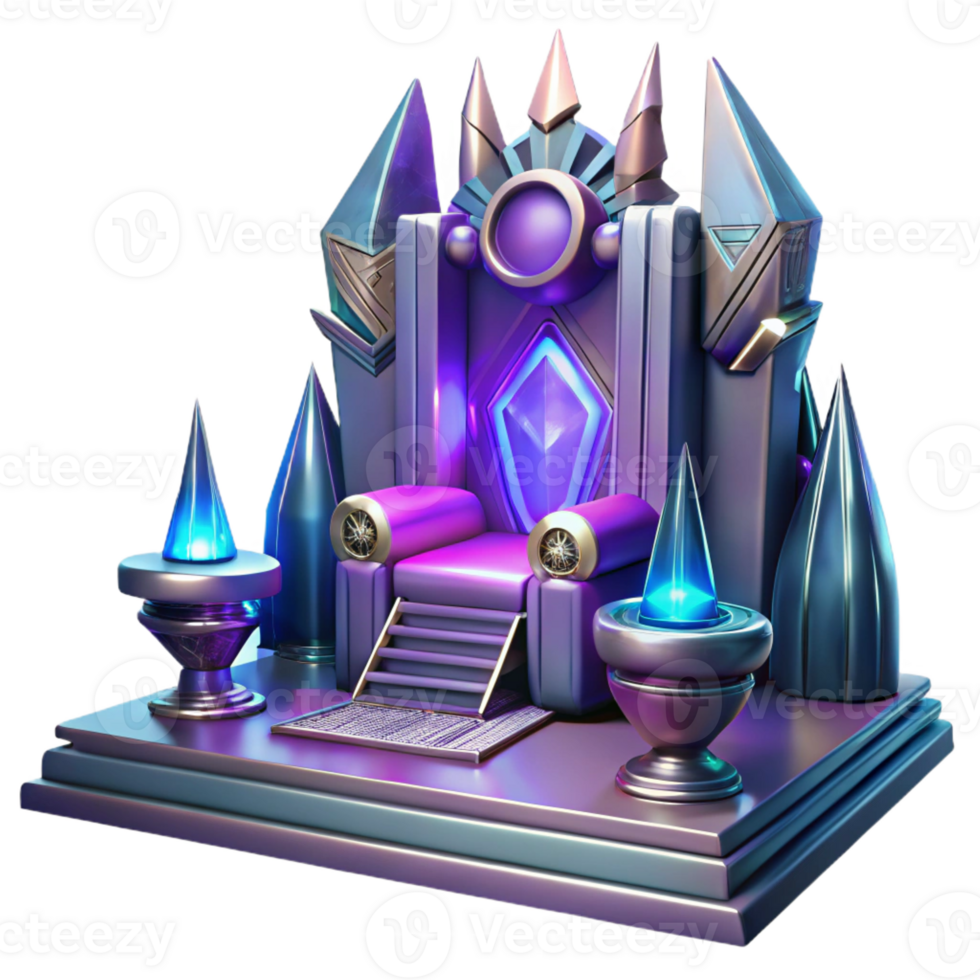 wonderful modern A Futuristic Throne Room Ornate Design And genuine png
