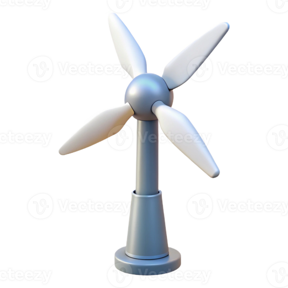 elegant traditional A Wind Turbine Generating Electricity Mi original png